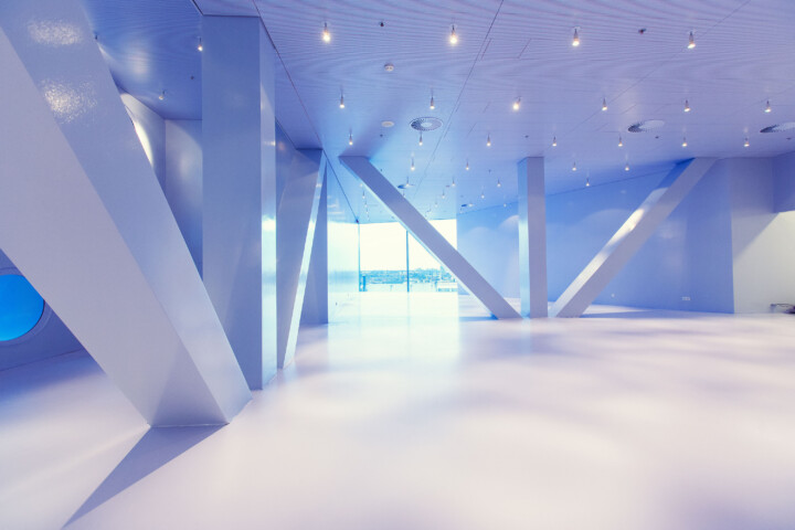 Architectuurfoto Pandora Foyer TivoliVredenburg door fotograaf Juri Hiensch