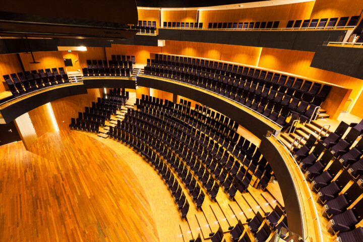 Architectuurfoto Hertz in TivoliVredenburg door fotograaf Juri Hiensch