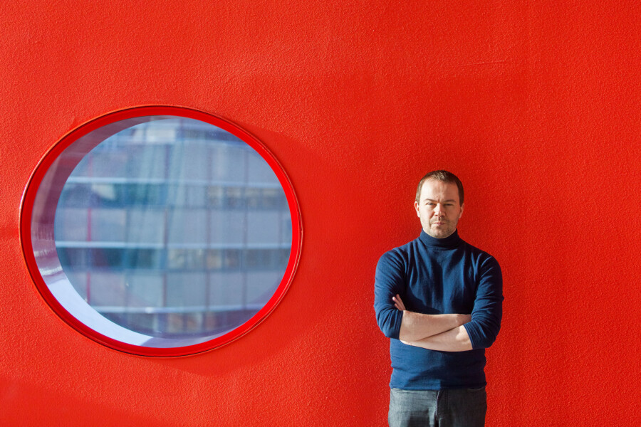 Portretfoto Xavier Vandamme door Juri Hiensch