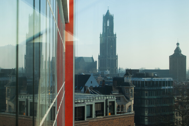Architectuurfoto Buitenzijde TivoliVredenburg door fotograaf Juri Hiensch