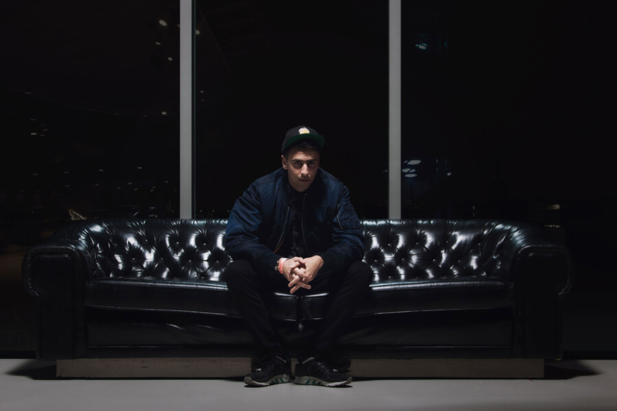 Portretfoto Boys Noize door Juri Hiensch