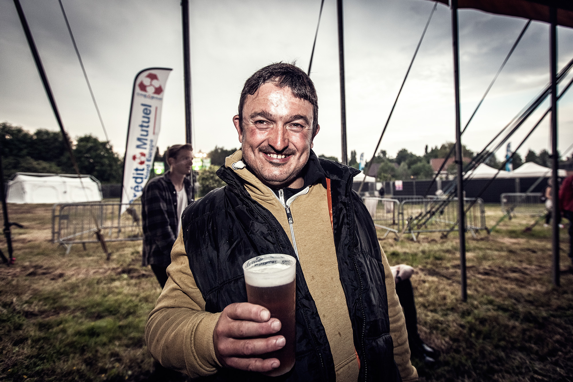 Foto festivalbezoeker door Juri Hiensch