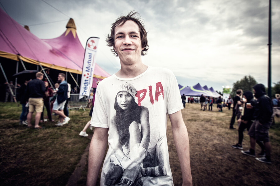 Foto festivalbezoeker door Juri Hiensch