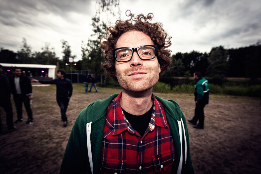 Foto festivalbezoeker door Juri Hiensch