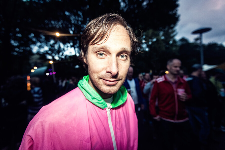 Foto festivalbezoeker door Juri Hiensch