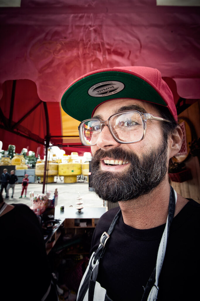 Foto festivalbezoeker door Juri Hiensch