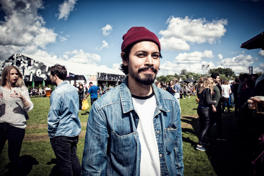 Foto festivalbezoeker door Juri Hiensch