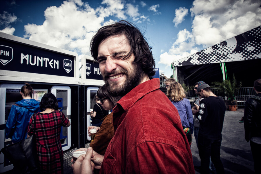 Foto festivalbezoeker door Juri Hiensch