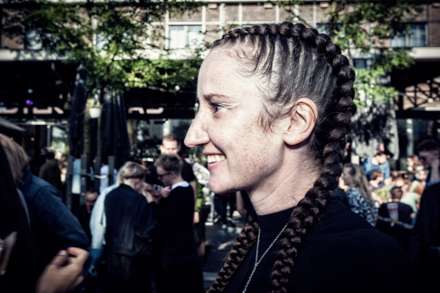 Foto festivalbezoeker door Juri Hiensch