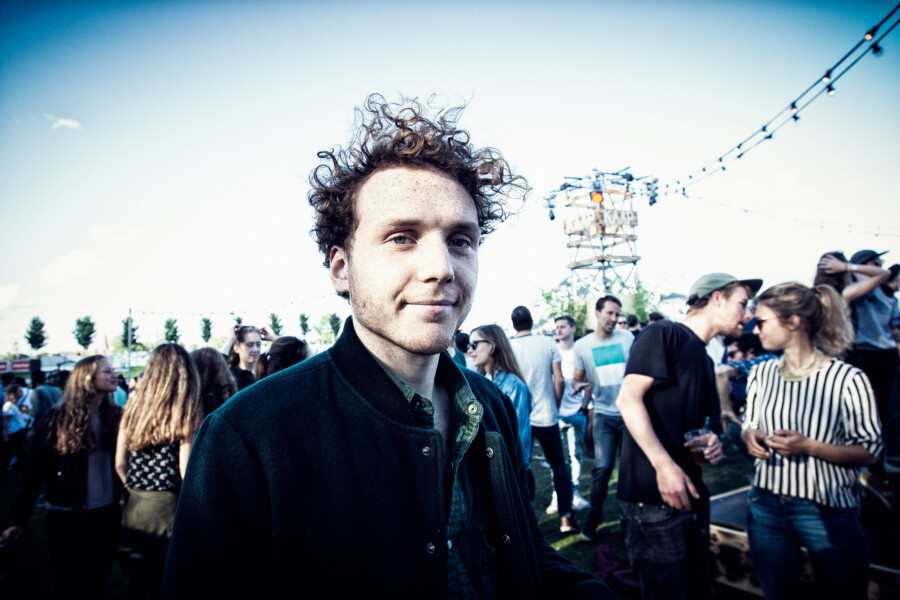 Foto festivalbezoeker door Juri Hiensch