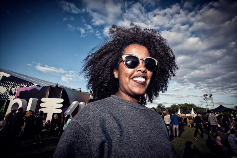 Foto festivalbezoeker door Juri Hiensch