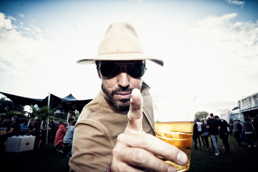 Foto festivalbezoeker door Juri Hiensch