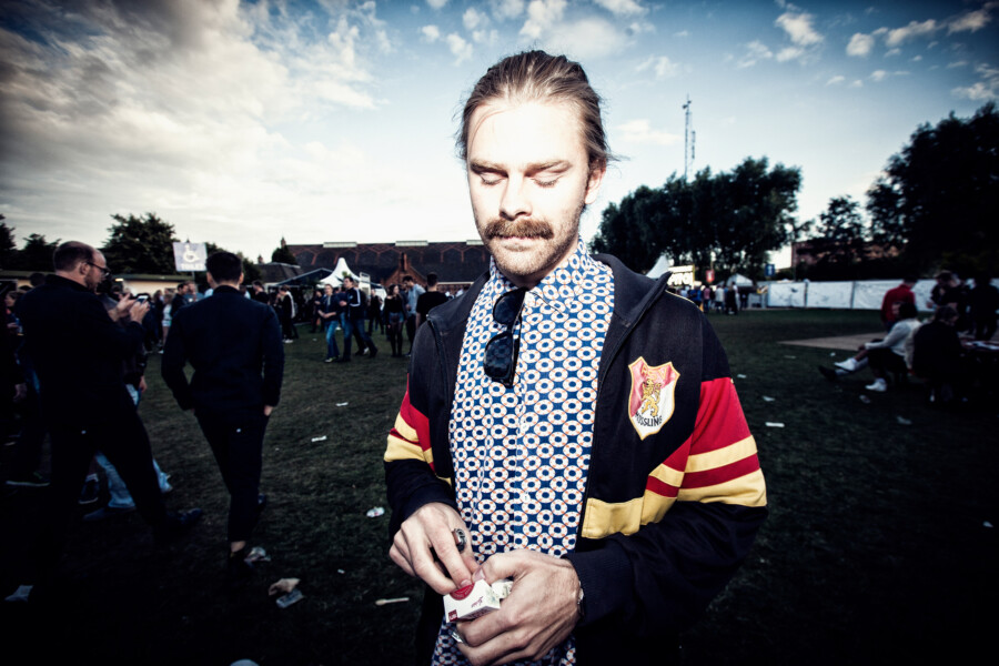 Foto festivalbezoeker door Juri Hiensch