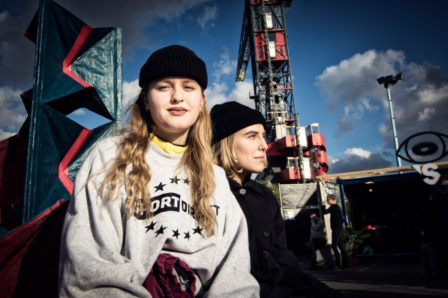 Foto festivalbezoeker door Juri Hiensch