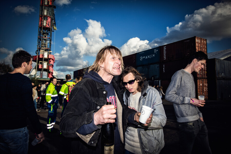 Foto festivalbezoeker door Juri Hiensch