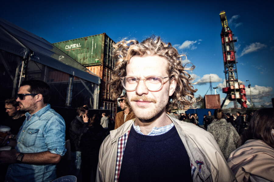 Foto festivalbezoeker door Juri Hiensch