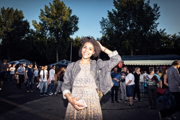 Foto festivalbezoeker door Juri Hiensch