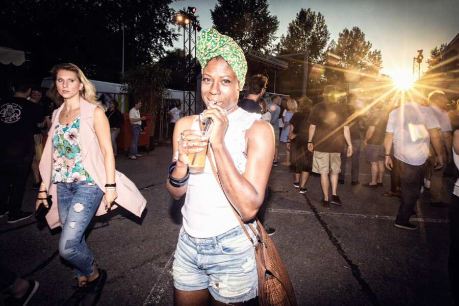 Foto festivalbezoeker door Juri Hiensch