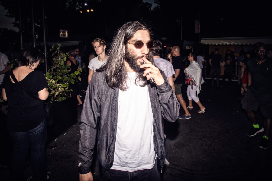 Foto festivalbezoeker door Juri Hiensch