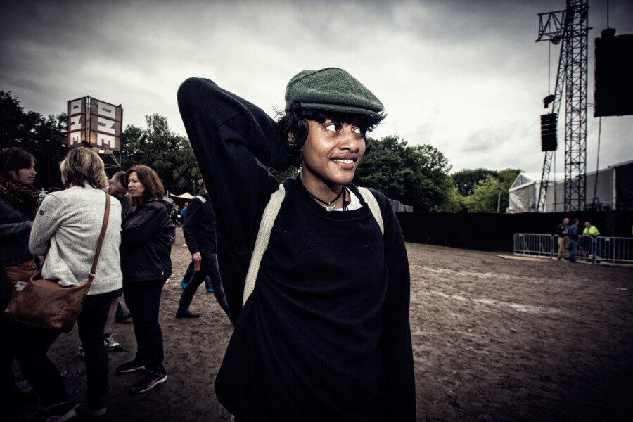 Foto festivalbezoeker door Juri Hiensch