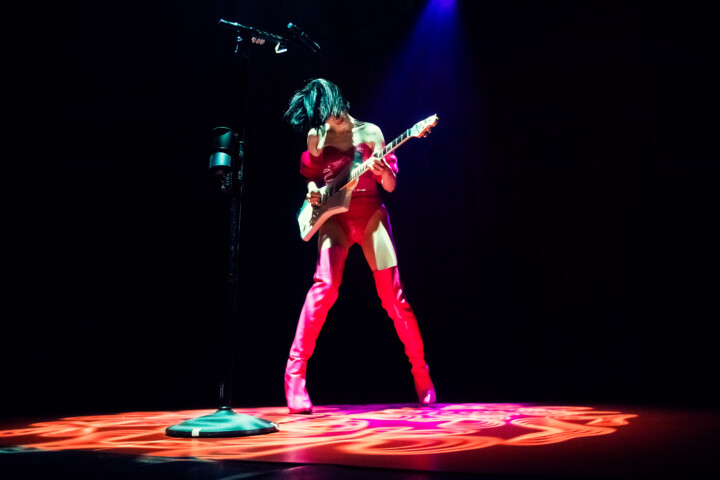 Live concertfoto st. Vincent door Juri Hiensch