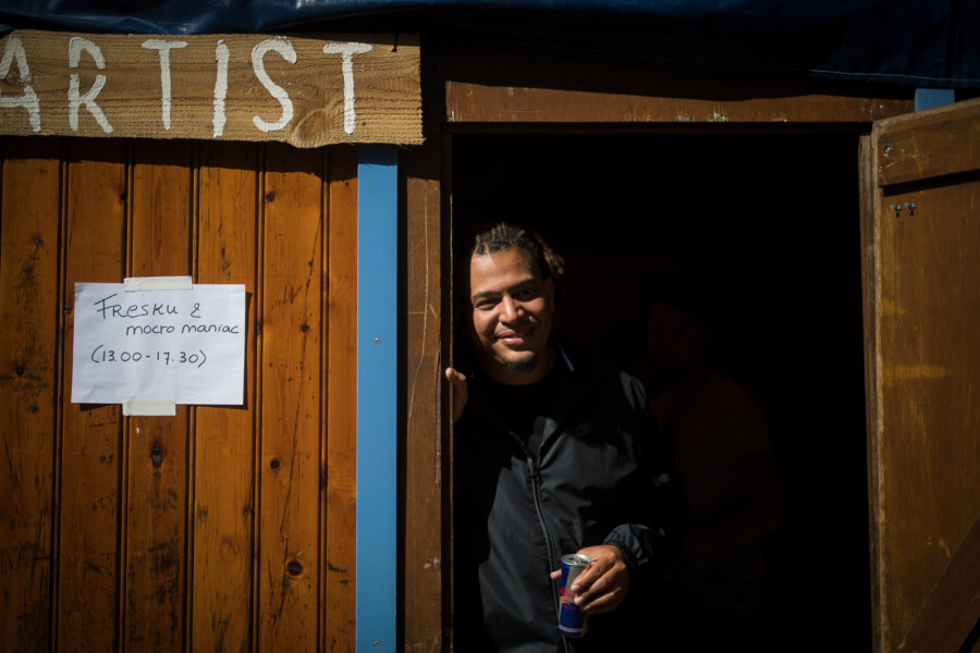 Foto Fresku backstage op ITGWO door Juri Hiensch