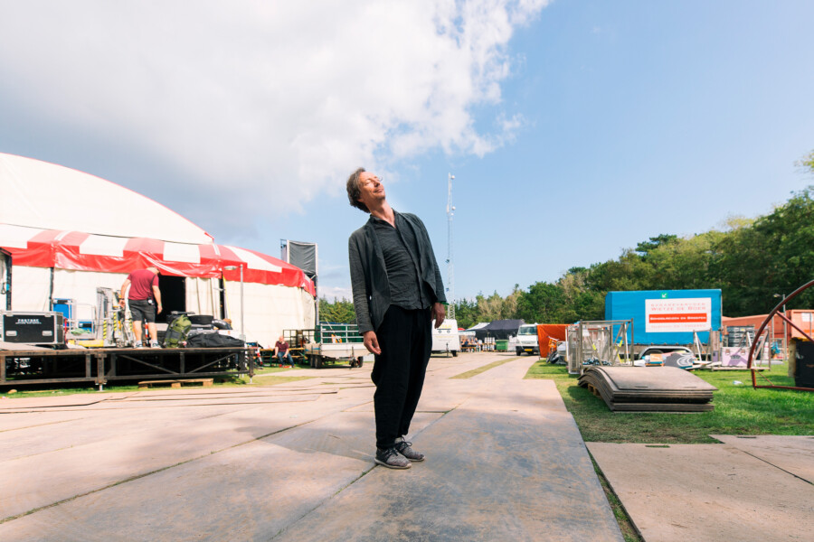 Foto Hauschka backstage op ITGWO door Juri Hiensch
