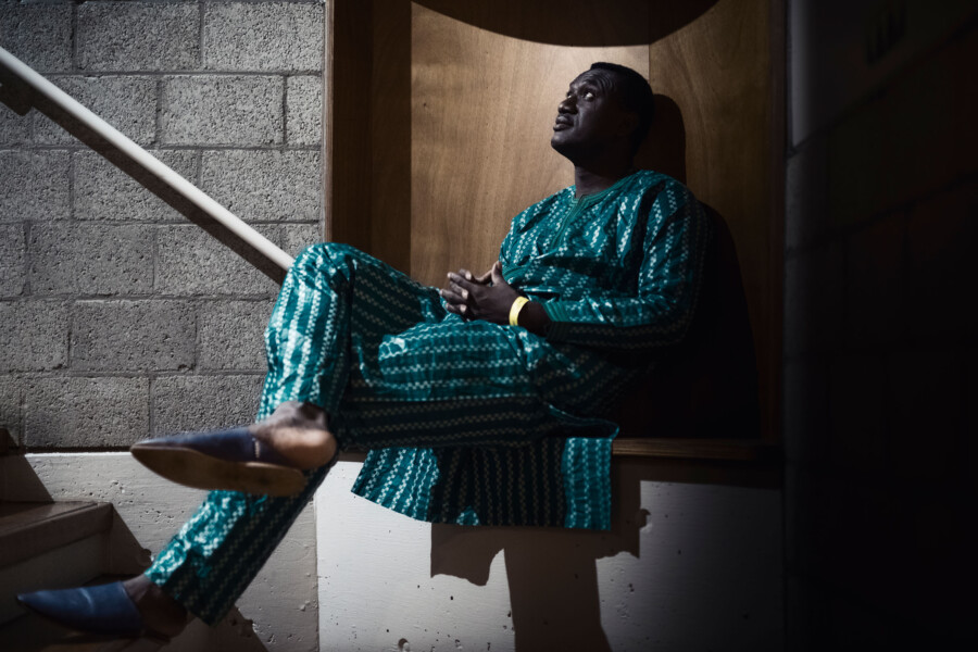 Portretfoto Bassekou Kouyaté op Le Guess Who? door Juri Hiensch