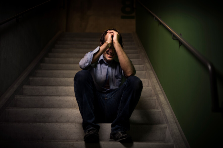 Portretfoto John Maus op Le Guess Who? door Juri Hiensch