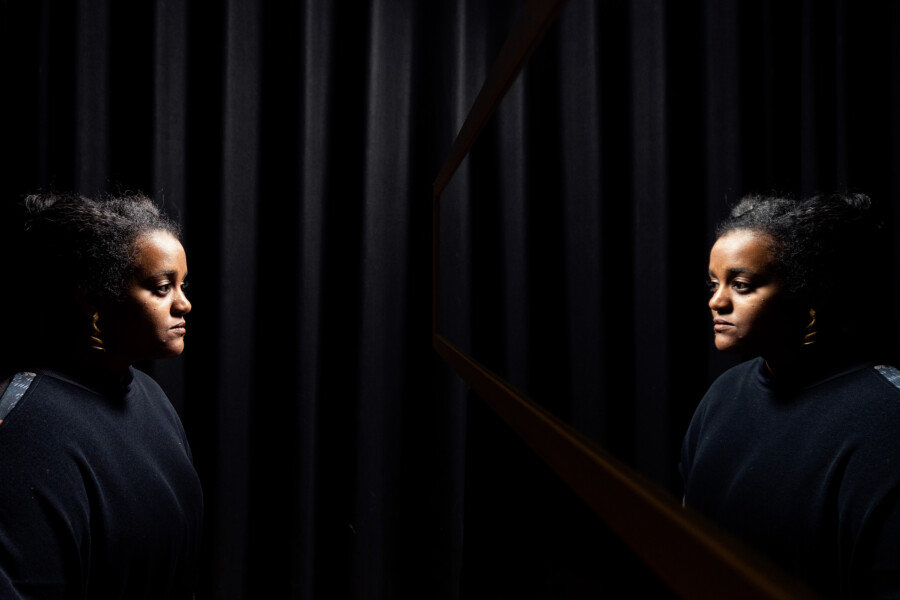 Portretfoto Sofia Jernberg op Le Guess Who? door Juri Hiensch
