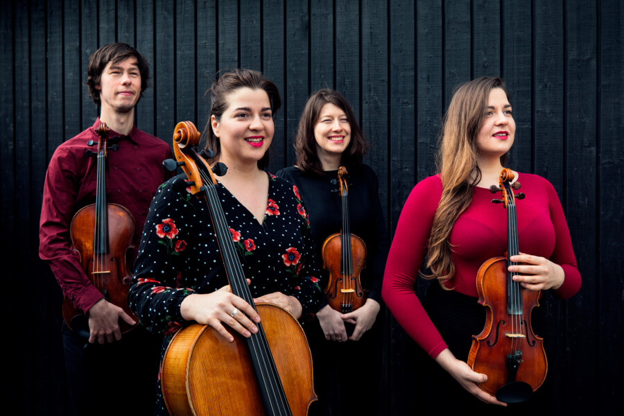 Portretfoto Karski Quartet door Juri Hiensch