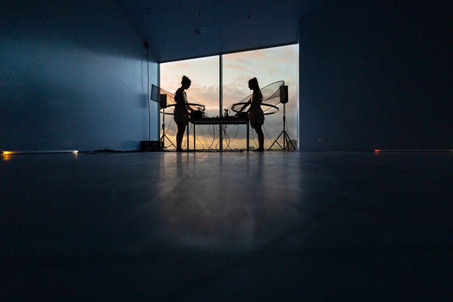 Concertfoto Gaudeamus door fotograaf Juri Hiensch