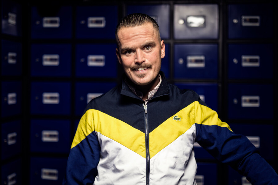 Portretfoto Jordy De Likt Grasnapolsky festival door Juri Hiensch