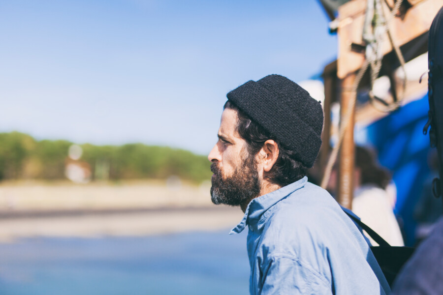 Portretfoto Devendra Banhart ITGWO door Juri Hiensch