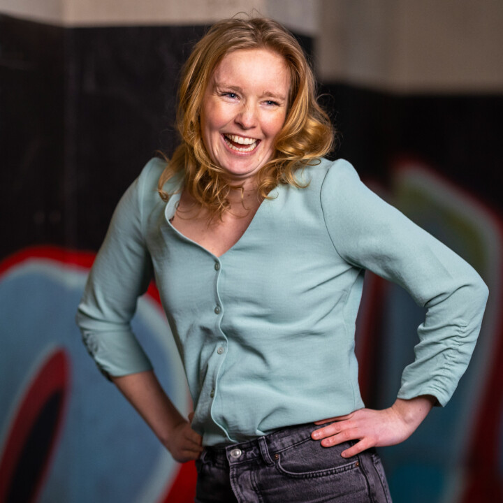 Portretfoto Lin Kiekebosch door Juri Hiensch