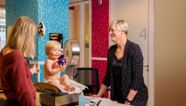 Foto van Jeugdgezondheidszorg voor de recruitment campagne van de gemeente Utrecht door Juri Hiensch