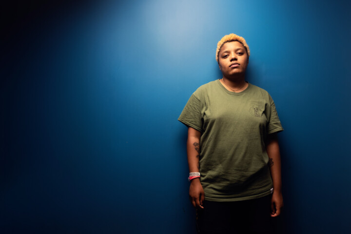 Portretfoto Loraine James door Juri Hiensch