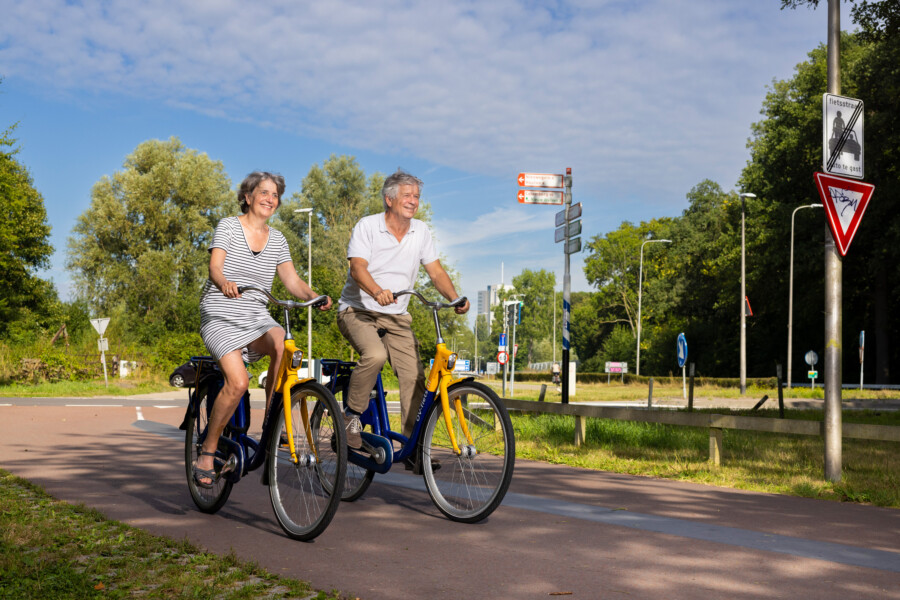 Op de fiets naar Bunnik voor de Mobiliteitsweek Utrecht