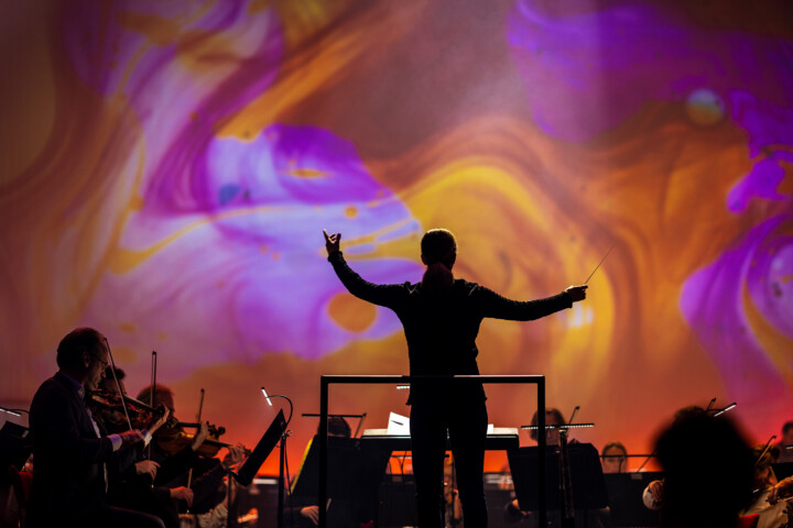 Live concertfoto Radio Filharmonisch Orkest in TivoliVredenburg door Juri Hiensch