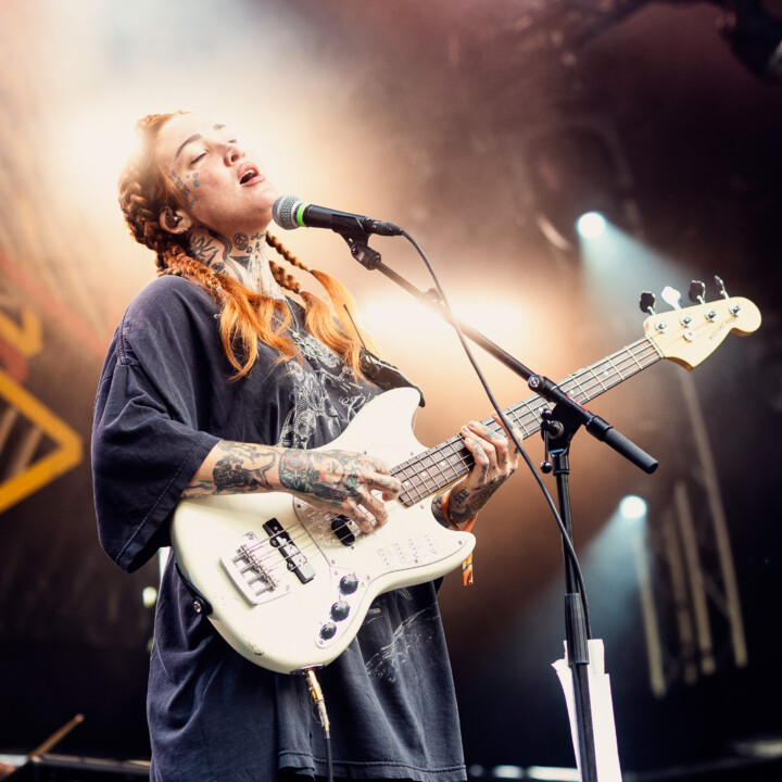 Live concertfoto Dehd op Wilde Weide door Juri Hiensch