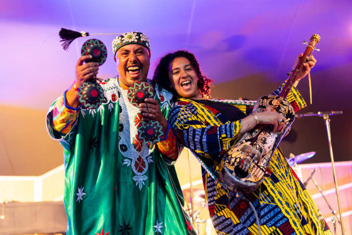 Live concertfoto Hind Ennaira op Wonderfeel door Juri Hiensch