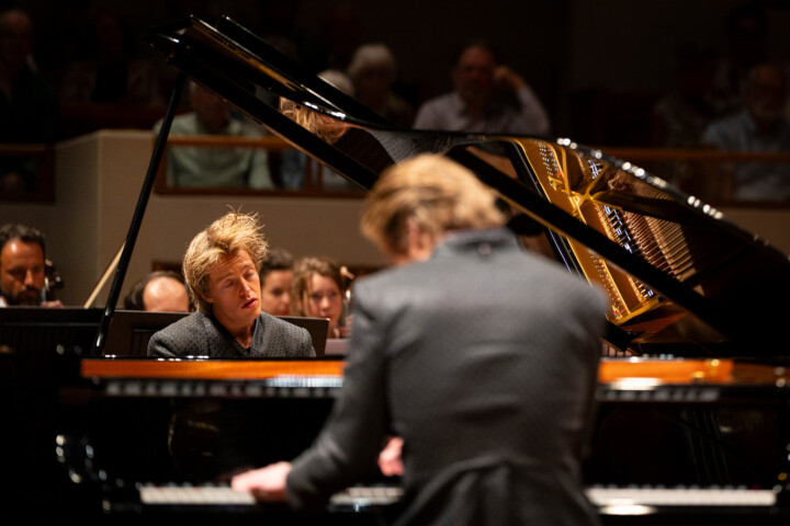 Live concertfoto Gebroeders Jussen door Juri Hiensch