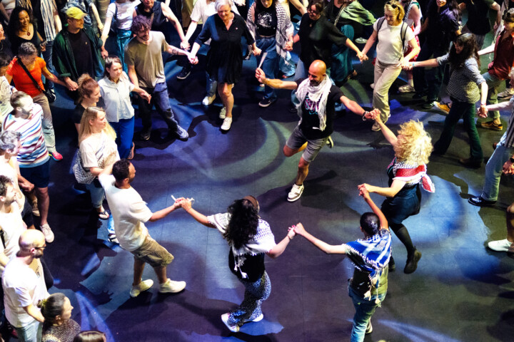 Live concertfoto Dabke night door Juri Hiensch