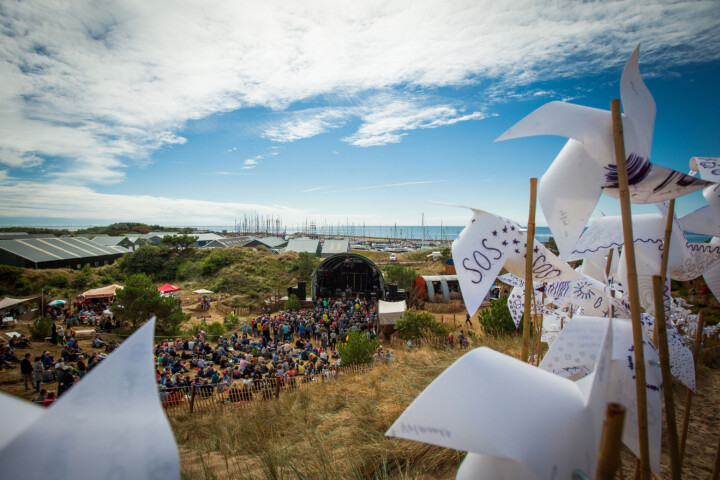 Sfeerfoto Tokkelbaan op ITGWO festival door Juri Hiensch